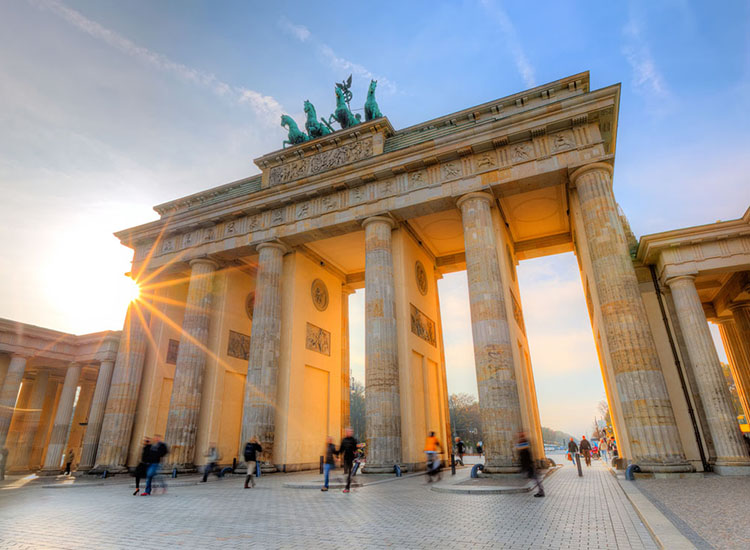 Porte de Brandebourg à Berlin