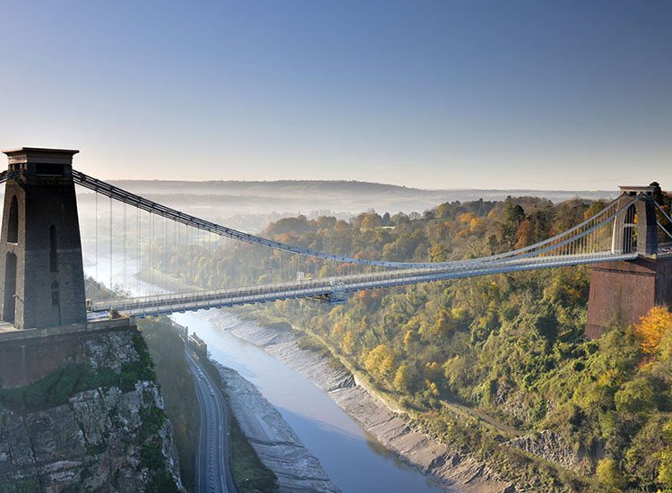 Clifton bridge à Bristol