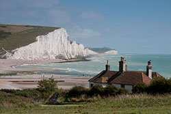 Falaises de Dover en Angleterre