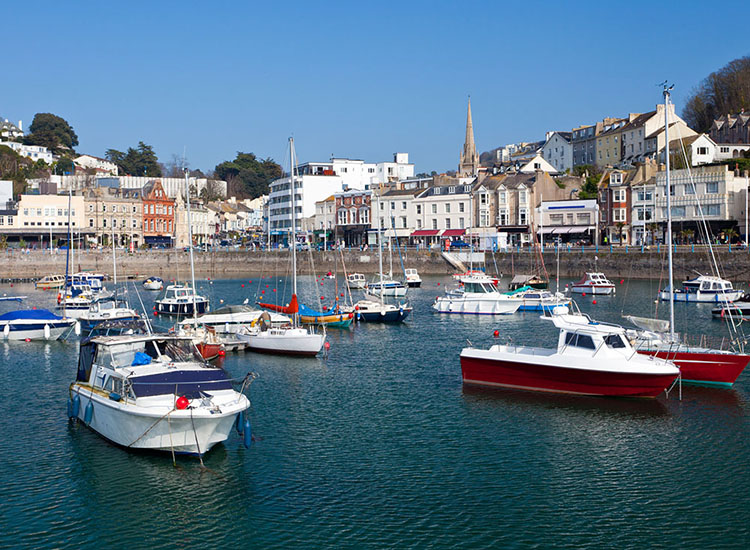 Torquay en Angleterre