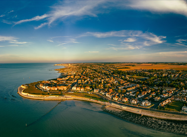 Westgate on sea en Angleterre