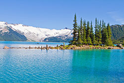 Lac Garibaldi au Canada