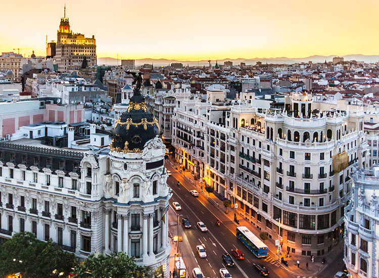 Madrid en Espagne