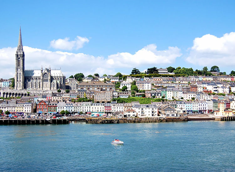 Ville de Cork en Irlande