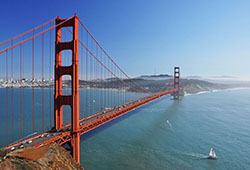 Golden Gate Bridge en Californie