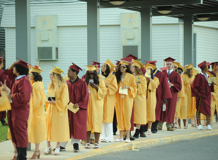 Élèves de Milford High School