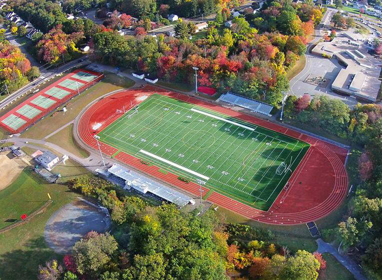 Ecole Milford High school dans le Massachussetts