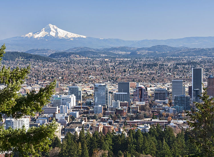 Portland en Oregon