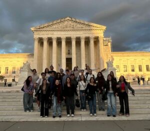 Groupe de jeunes lycéens en immersion aux USA avec Terre des Langues